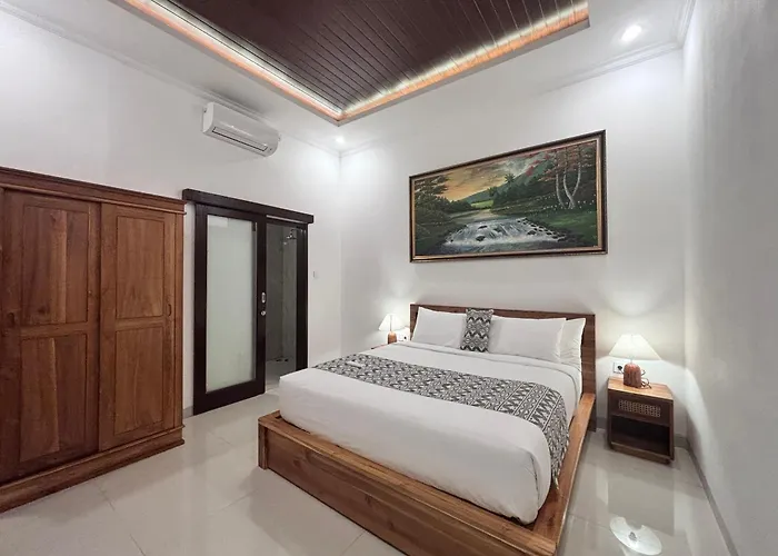 Romantic Cozy Three Bedroom Jungle View In Ubud